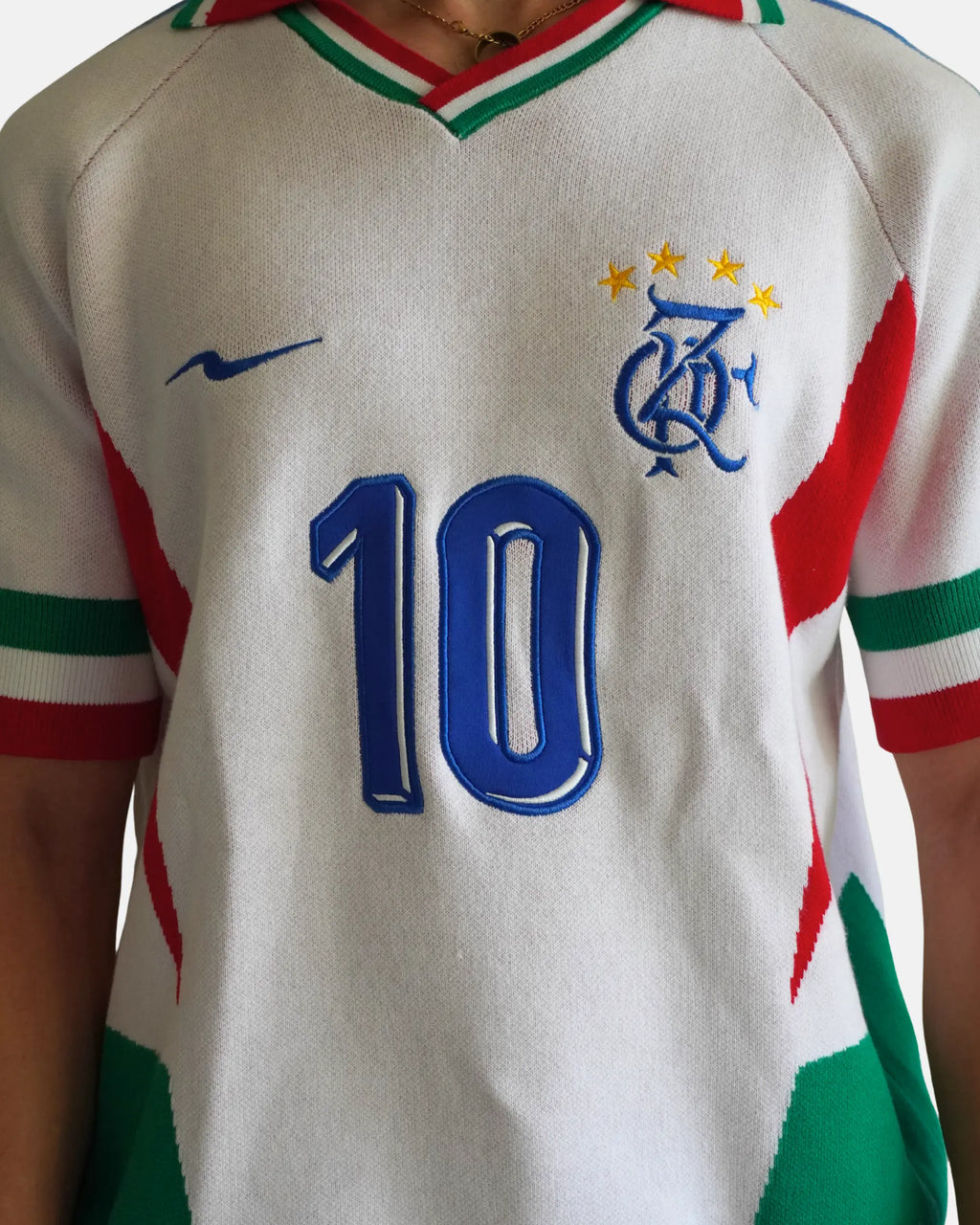 KNIT JERSEY ITALIE 100% COTON - WORLD CUP HERITAGE