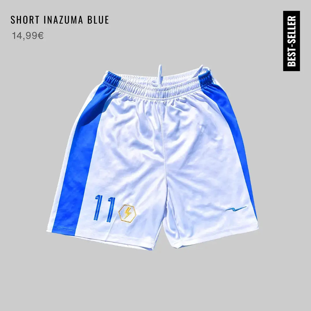 Short de foot Inazuma Blue Inazuma Originals