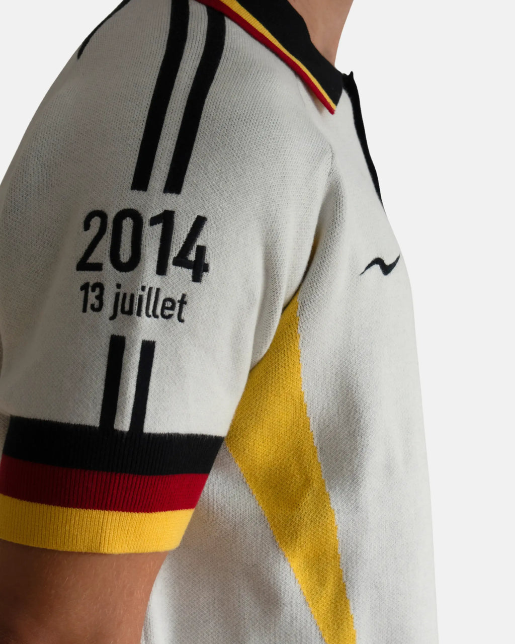KNIT JERSEY ALLEMAGNE 100% COTON - WORLD CUP HERITAGE