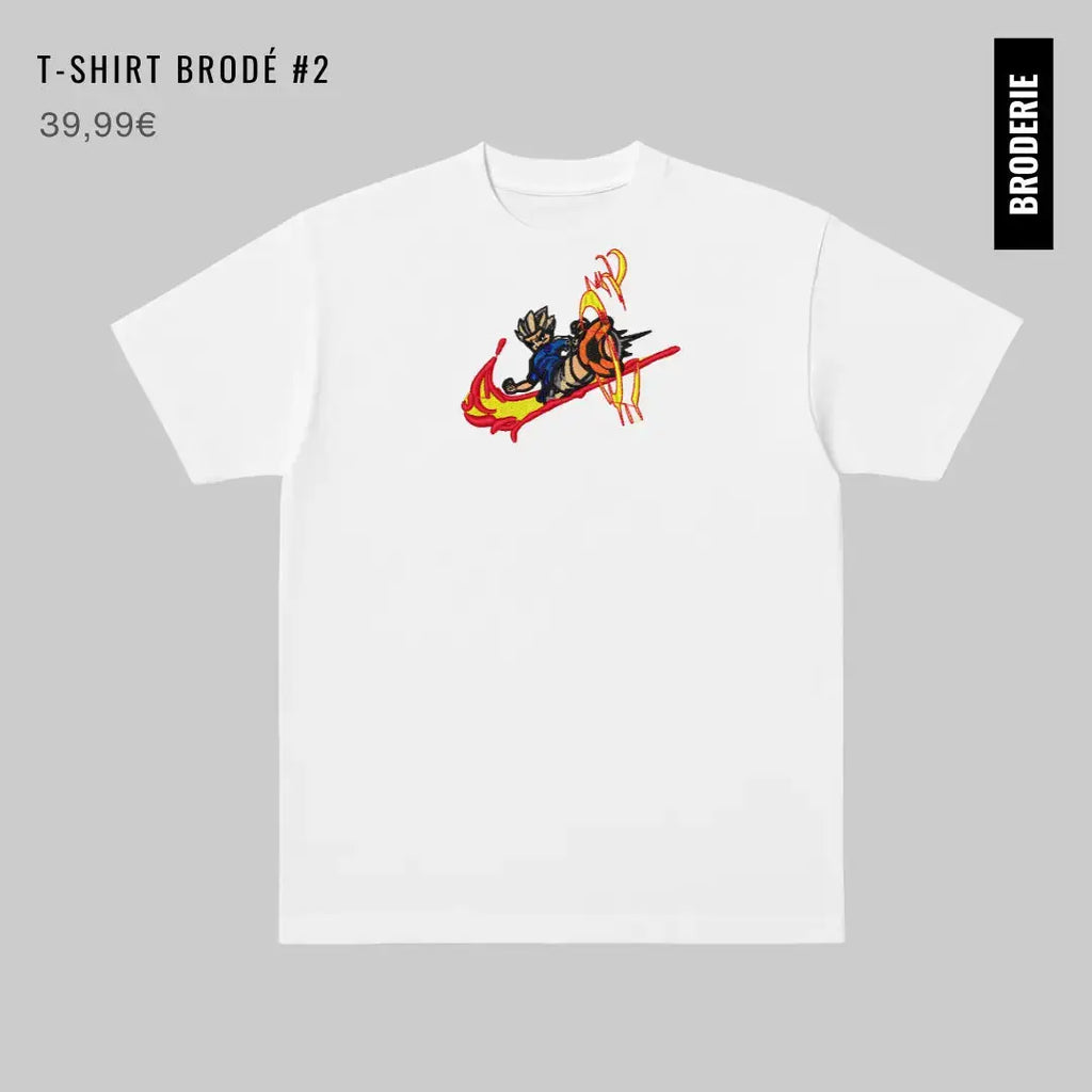 T-shirt Brodé Oversized #2 Inazuma Originals