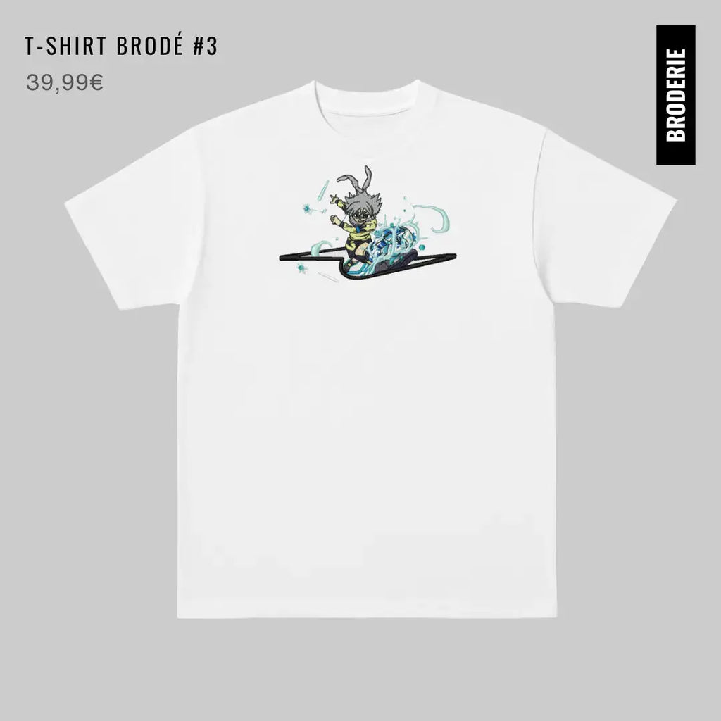 T-shirt Brodé Oversized #3 Inazuma Originals