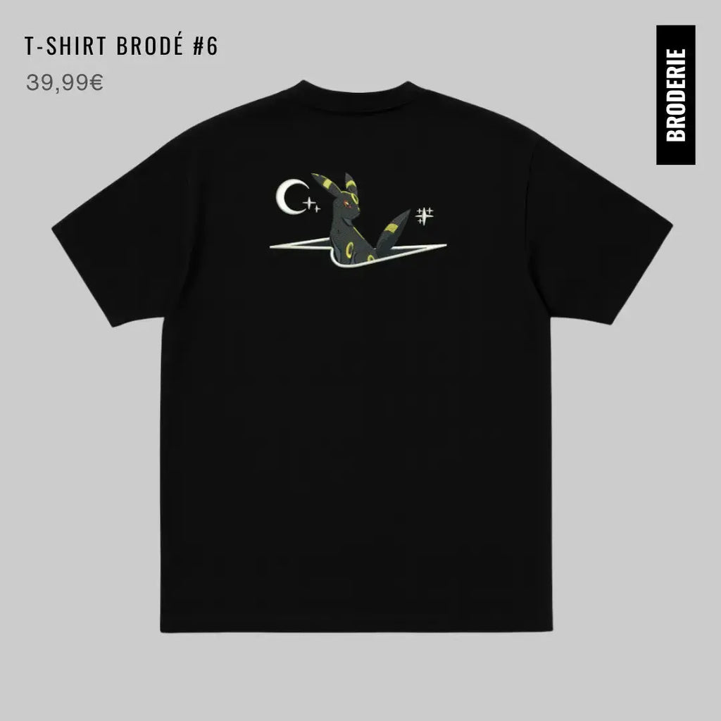 T-shirt Brodé Oversized #6 Inazuma Originals