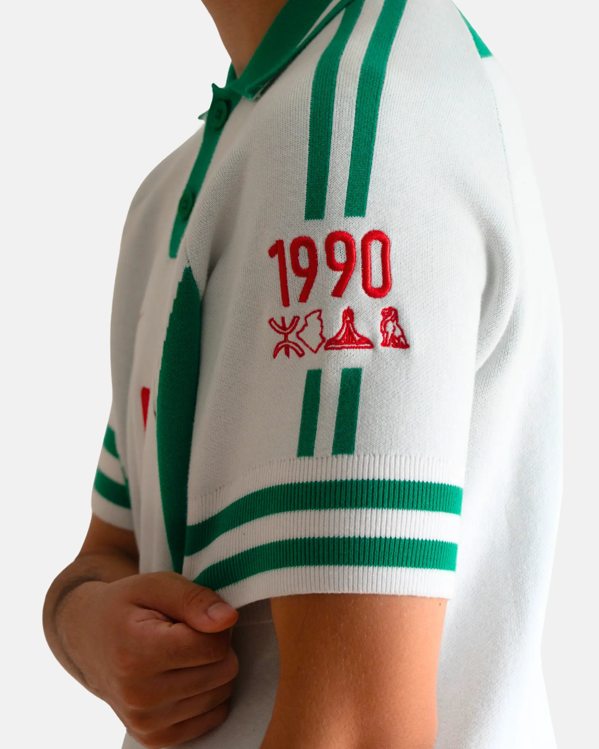 KNIT JERSEY ALGÉRIE 100% COTON - WORLD CUP HERITAGE