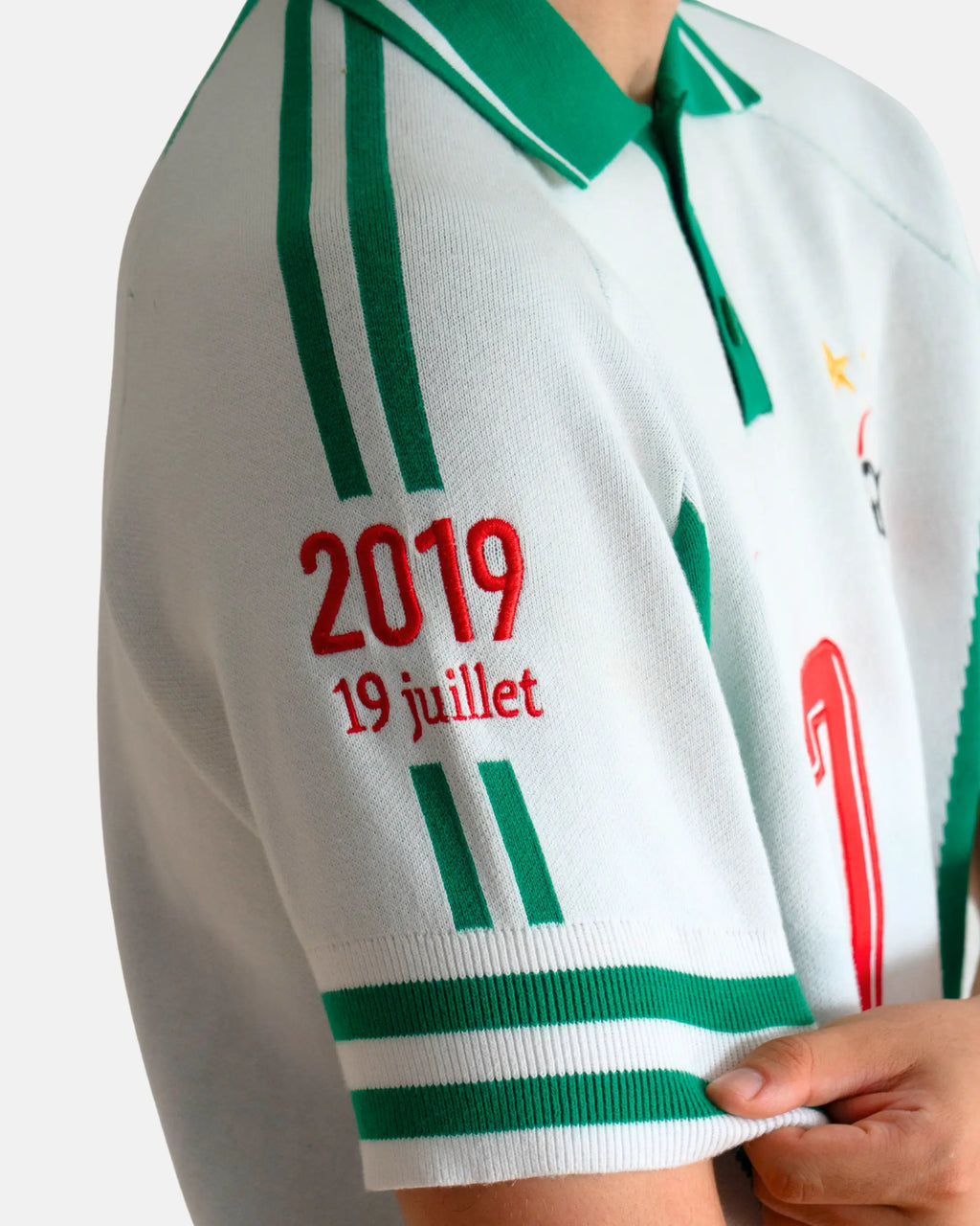 KNIT JERSEY ALGÉRIE 100% COTON - WORLD CUP HERITAGE