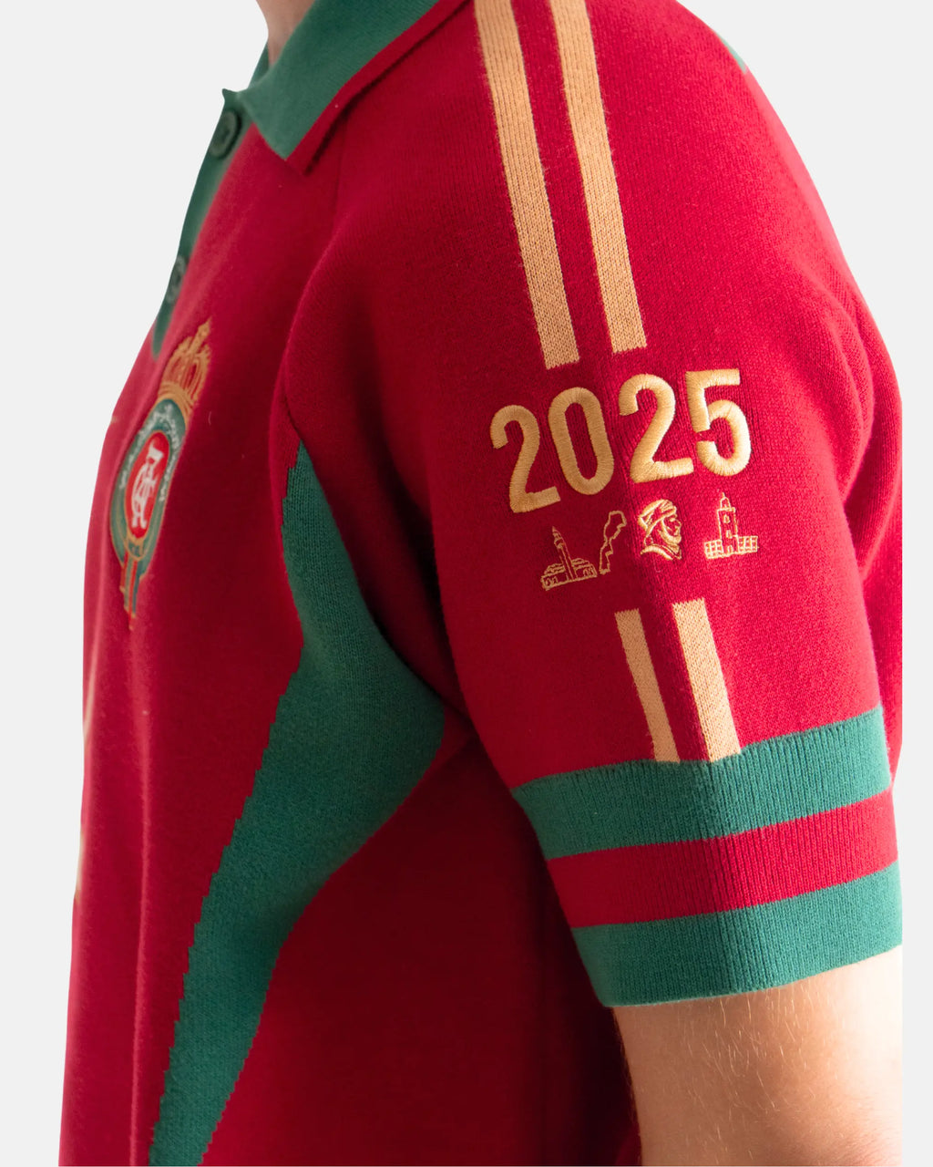 KNIT JERSEY MAROC 100% COTON - WORLD CUP HERITAGE