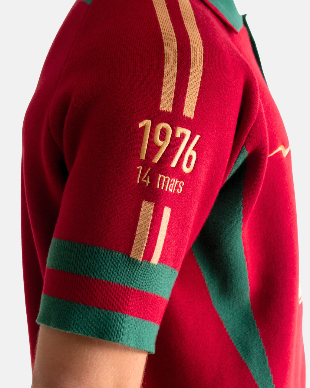 KNIT JERSEY MAROC 100% COTON - WORLD CUP HERITAGE