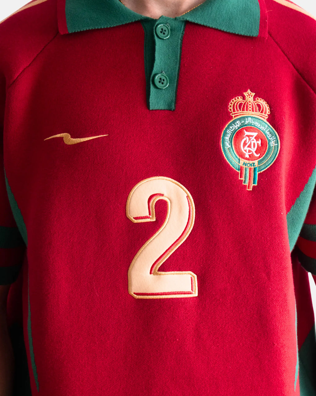 KNIT JERSEY MAROC 100% COTON - WORLD CUP HERITAGE