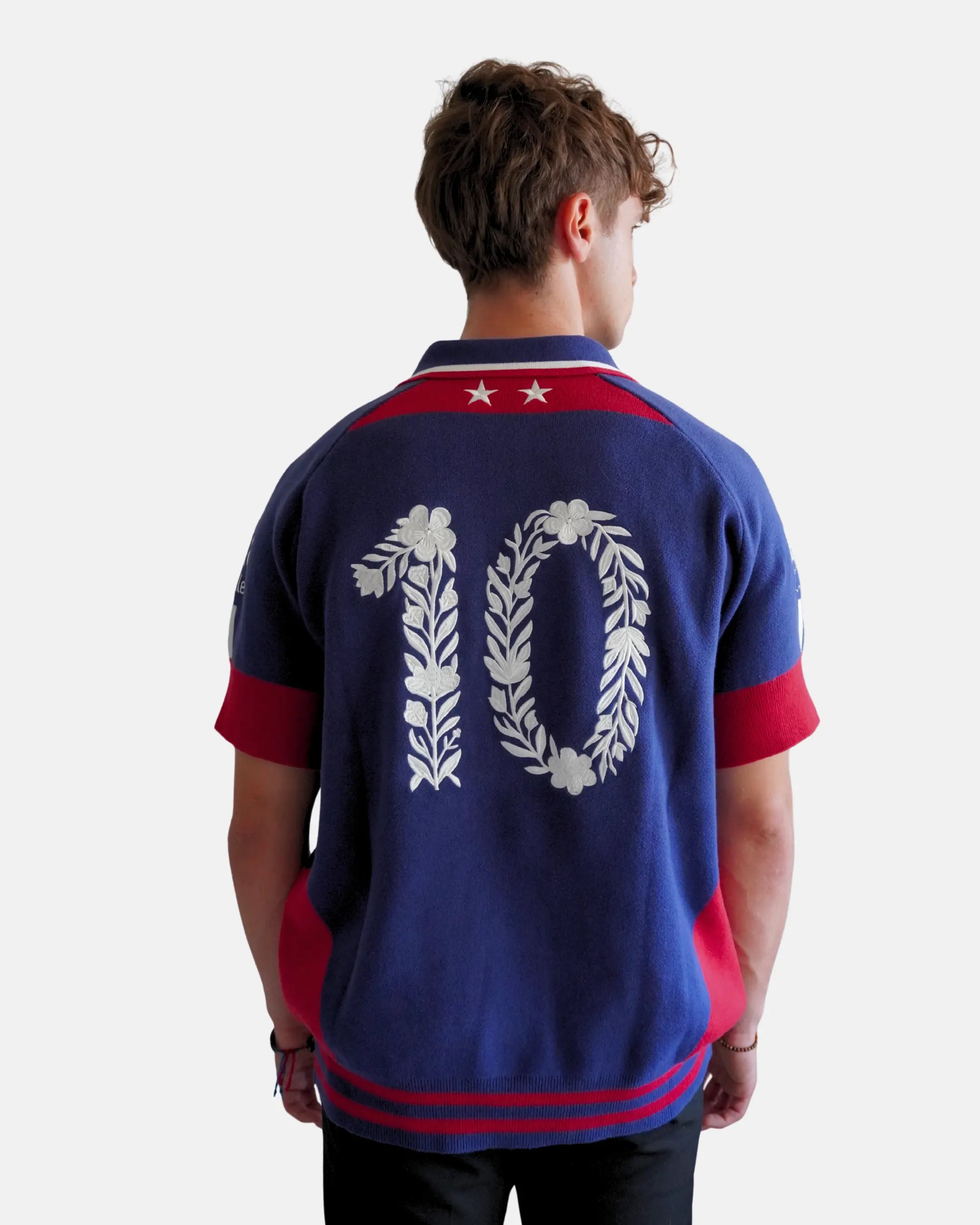 KNIT JERSEY FRANCE 100% COTON - WORLD CUP HERITAGE