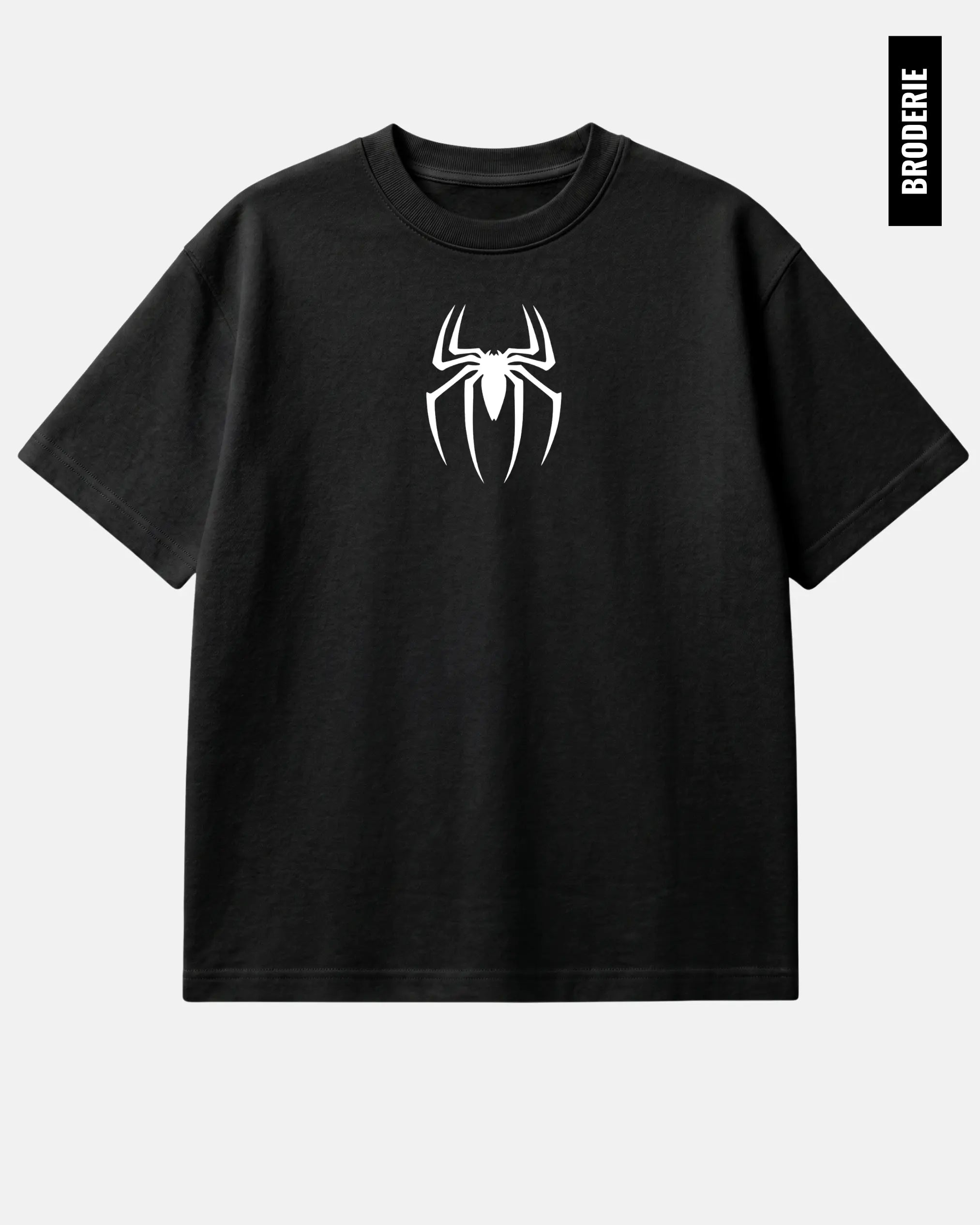 T-SHIRT SPIDEY BRODÉ | 100% COTON