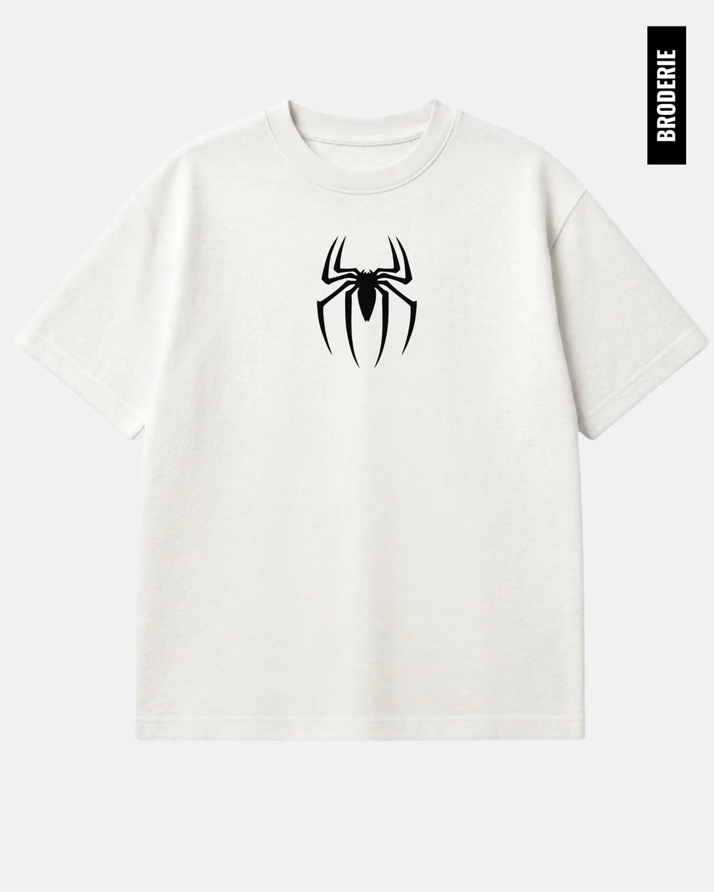 T-SHIRT SPIDEY BRODÉ | 100% COTON