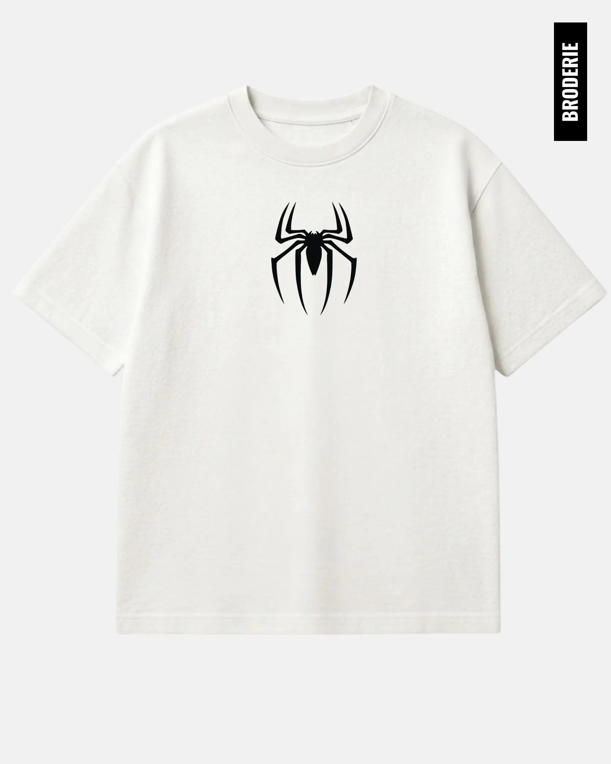 T-SHIRT SPIDEY BRODÉ | 100% COTON