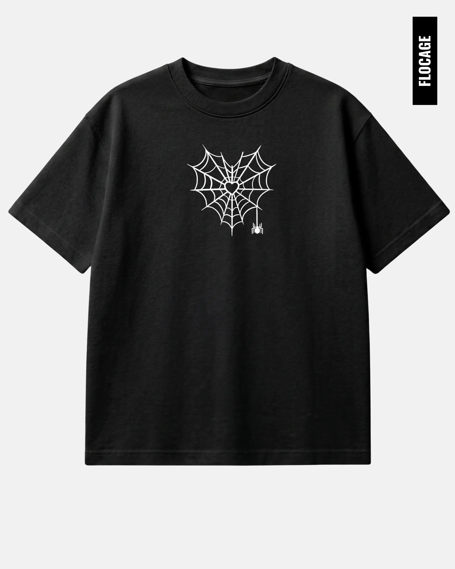 T-SHIRT SPIDEY HEART OVERSIZED | 100% COTON