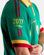 KNIT JERSEY CAMEROUN 100% COTON - WORLD CUP HERITAGE