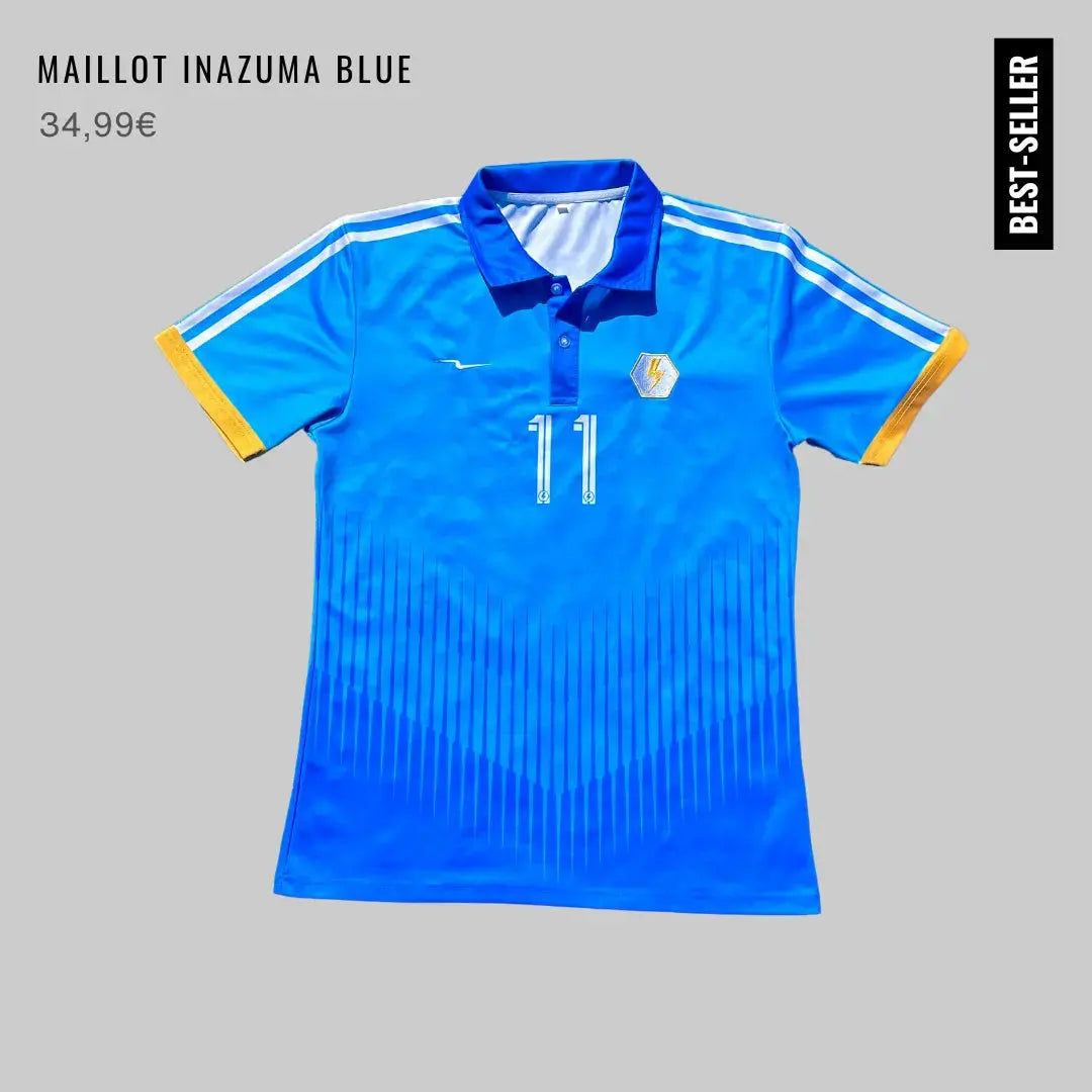 Maillot de Foot Inazuma Blue Lightning Inazuma Originals