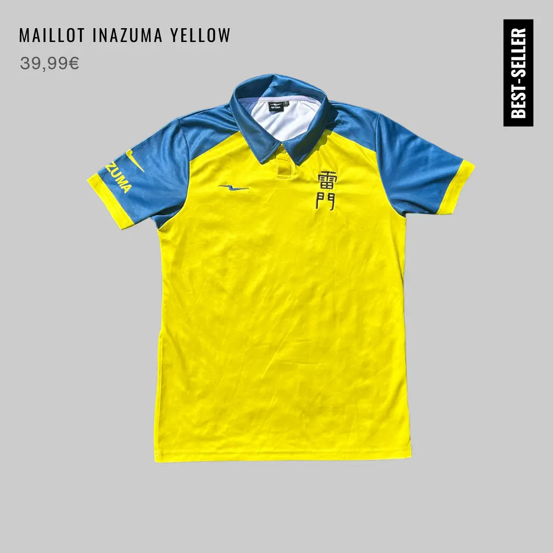 Maillot de Foot Inazuma Yellow Lightning