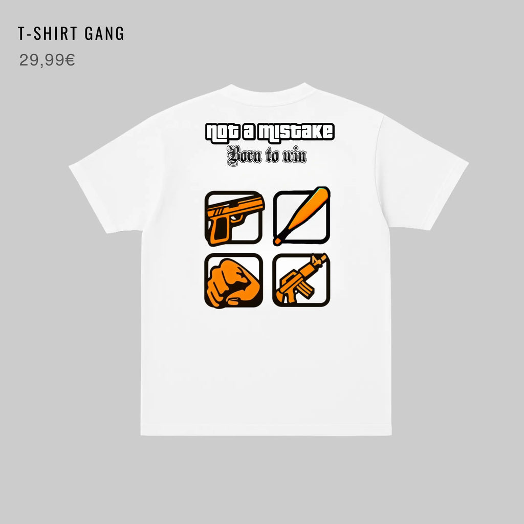 T-shirt Oversized "Gang"