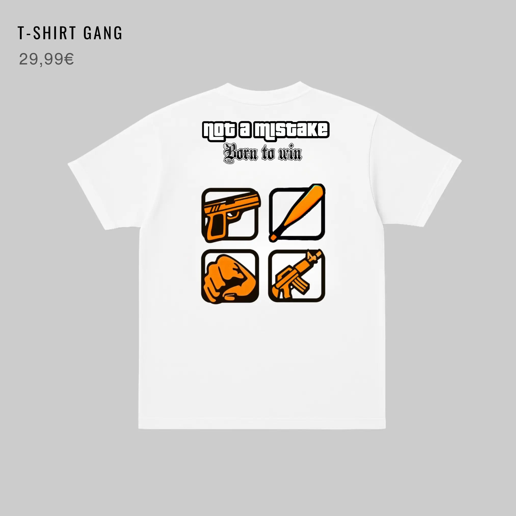 T-shirt Oversized "Gang"