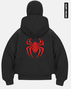 VESTE À CAGOULE BLACK SPIDEY