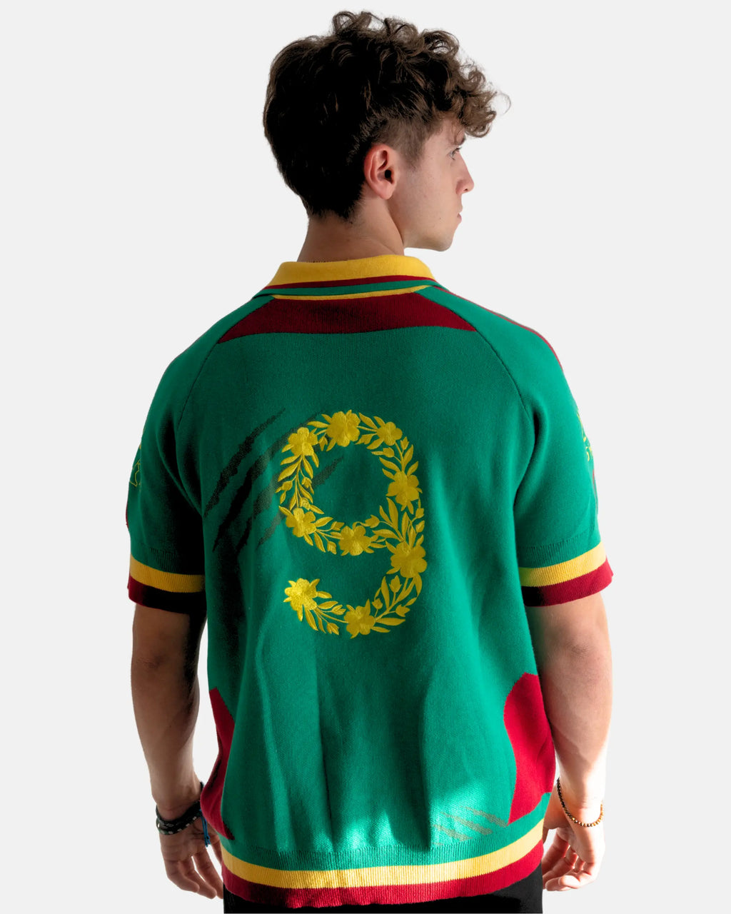 KNIT JERSEY CAMEROUN 100% COTON - WORLD CUP HERITAGE