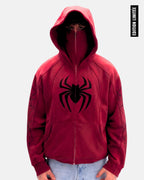 V2 LIMITÉE - VESTE TECH À CAGOULE SPIDEY | OVERSIZED