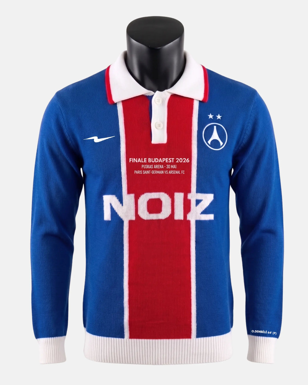 (Précommande) Maillot de foot 100% Coton - Back2Back PSG x LDC